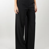 Pantalone palazzo in tela di lana Max Mara Weekend