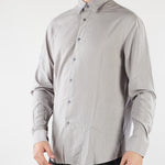 Camicia fluida Grigio in viscosa LC26001 N016 LOW BRAND 