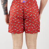 Costume boxer stampa surf Gallo