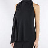 Top all'americana Nero in envers satin MLTDALMATA 2 MARELLA 