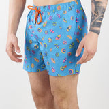 Costume boxer stampa ombrelloni Gallo