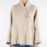 Cappotto corto Beige Oversize TF0012 114 VICOLO 