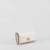 Portafoglio Burro con placca logo