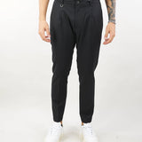 Pantalone Max in fresco lana con elastico in vita Golden Craft