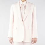 Blazer Rosa monopetto in cady MSTBOSCO 52 MAX MARA STUDIO 