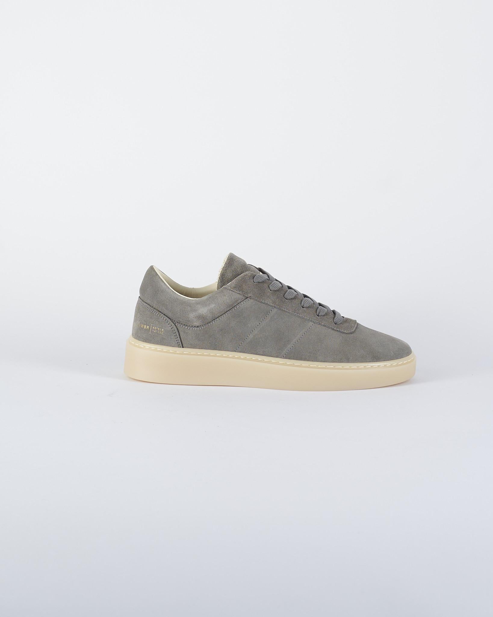 Sneakers Grigio in pelle scamosciata L1SFW25265253 N035 LOW BRAND 