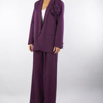 Pantalone Bordeaux con Coulisse e Laccio TF0374 193 VICOLO 