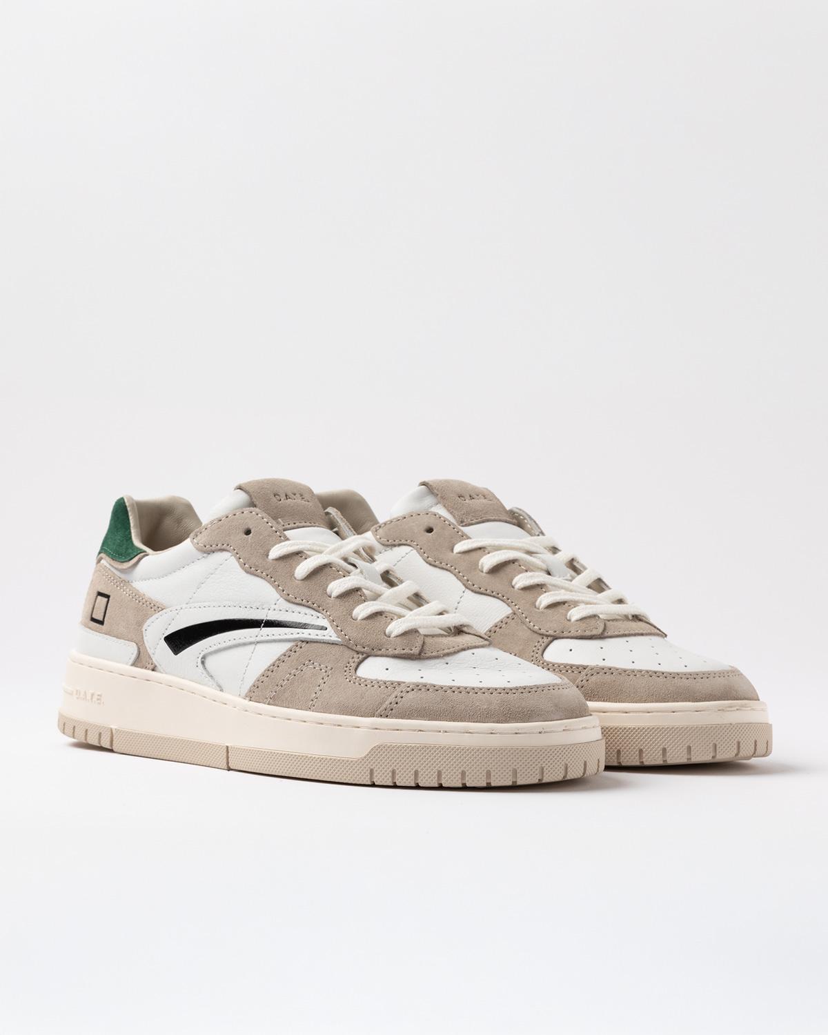 Sneakers Torneo Pure Calf White-Green M441TPCAWG WG DATE 