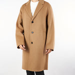Cappotto Cammello oversize in pura lana B6F0022 12M AMARANTO 