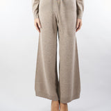 Pantalone Tortora in filato di lana e cachemire JOSEF 3 MAX MARA WEEKEND 
