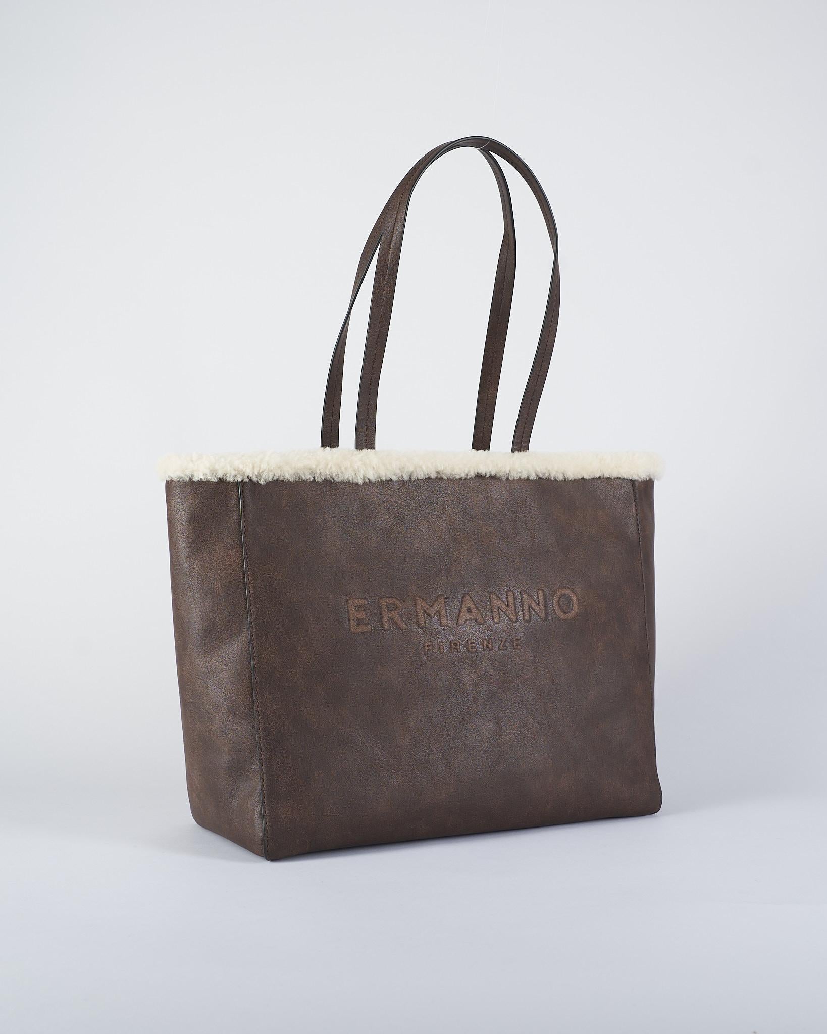 Borsa Moro in ecopelliccia D47ES003E2B MF938 ERMANNO BY ERMANNO SCERVINO 