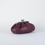 Borsa Bordeaux Pasticcino Bag Medium in montone CUBICO 74 MAX MARA WEEKEND 