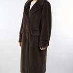 Cappotto Moro in ecopelliccia A9105684 39 CLIPS 