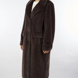 Cappotto Moro in ecopelliccia A9105684 39 CLIPS 