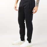 Pantaloni jogger in double jersey con tape logato Emporio Armani