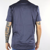 T-shirt Blu in cotone mercerizzato