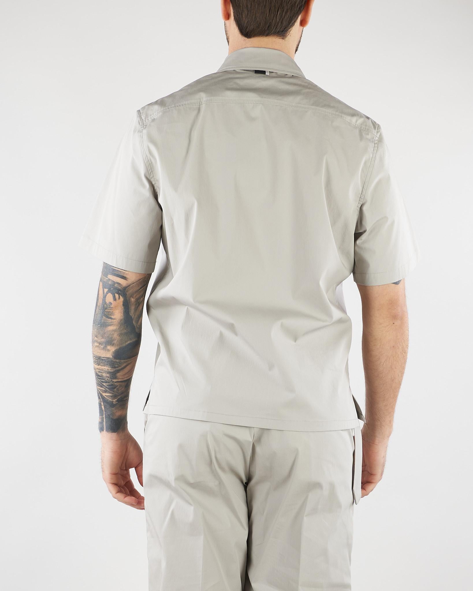 Camicia Calce con zip LH26012 N016 LOW BRAND 