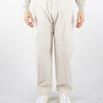 Pantalone Crema in cotone con elastico S6PKMAPA004 013 A PAPER KID 