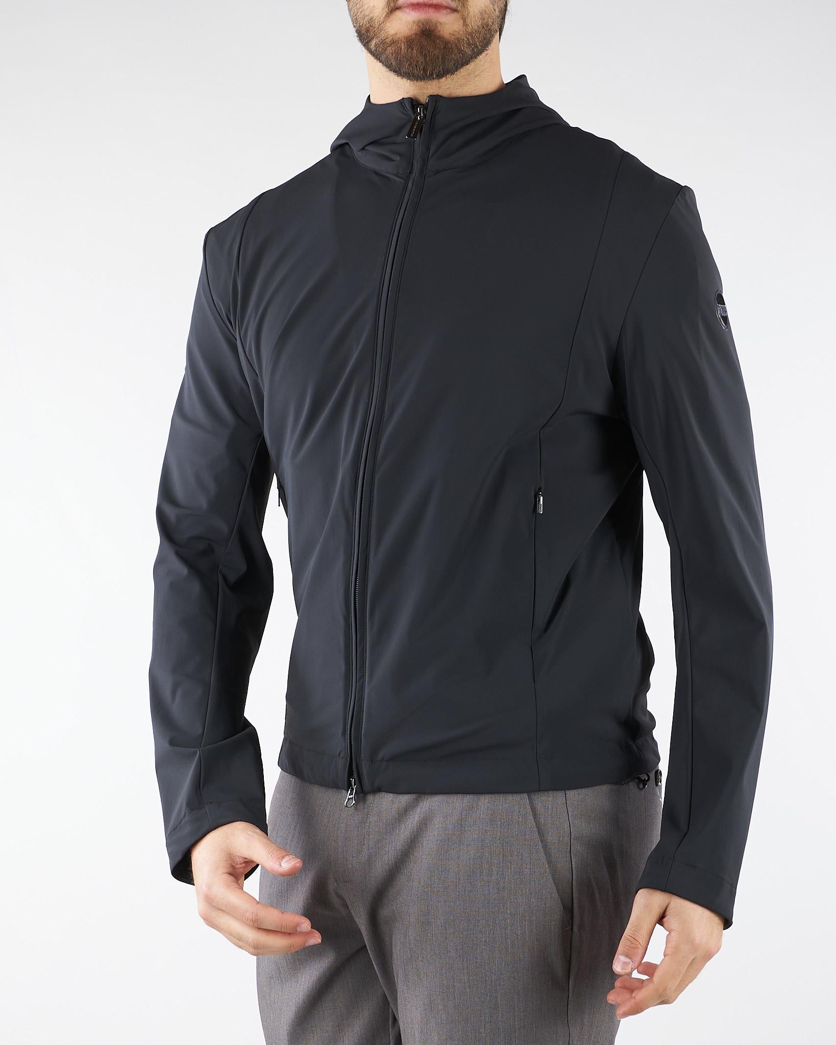 Giubbotto Nero Stretch con cappuccio 1811N9ZB 99 COLMAR 