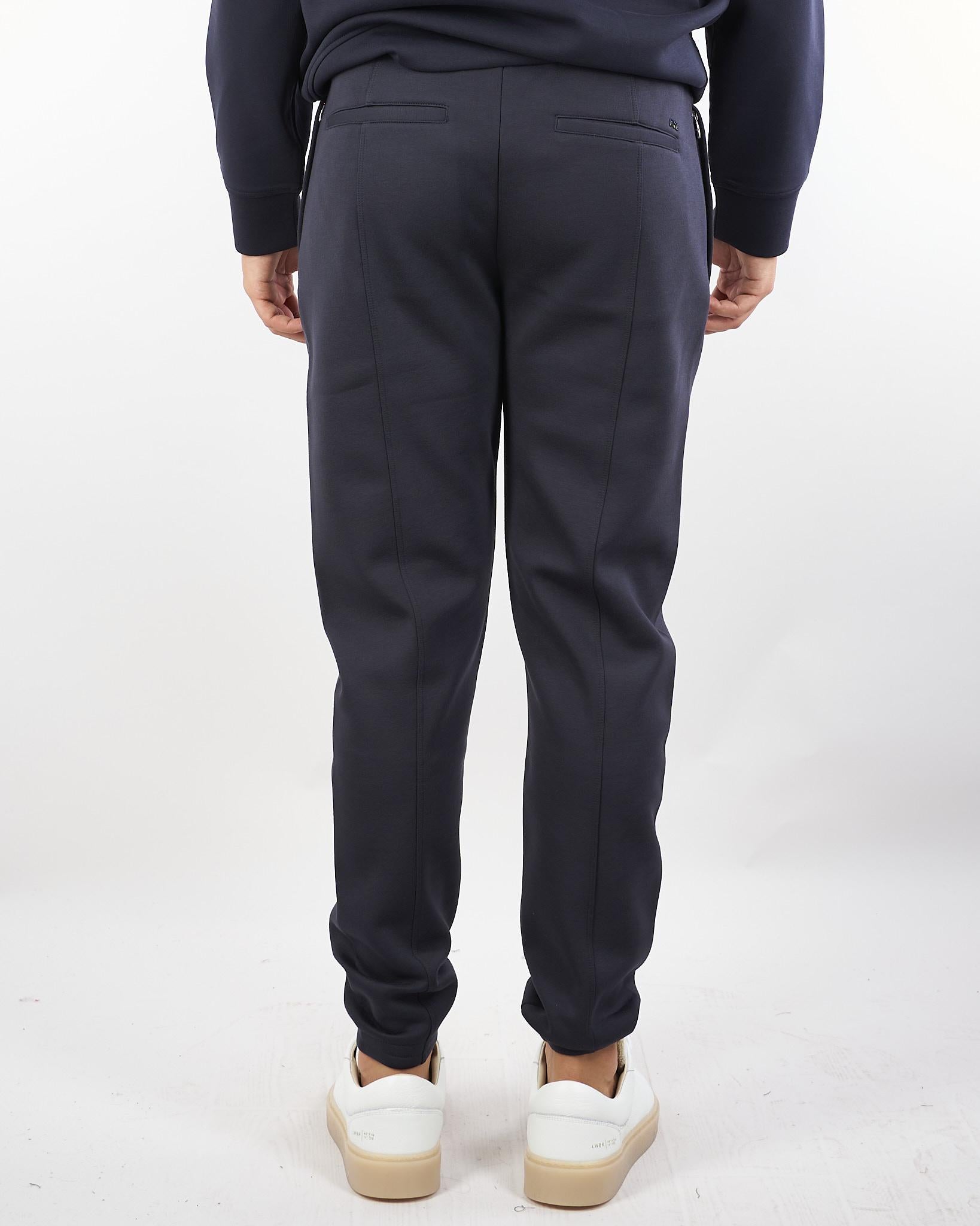 Pantaloni Blu jogger in double jersey EM003051AF17545 UB118 EMPORIO ARMANI 