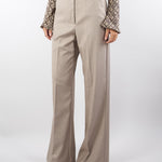 Pantalone Taupe wide leg BHPA010A 35 BOHEMIAN VI 