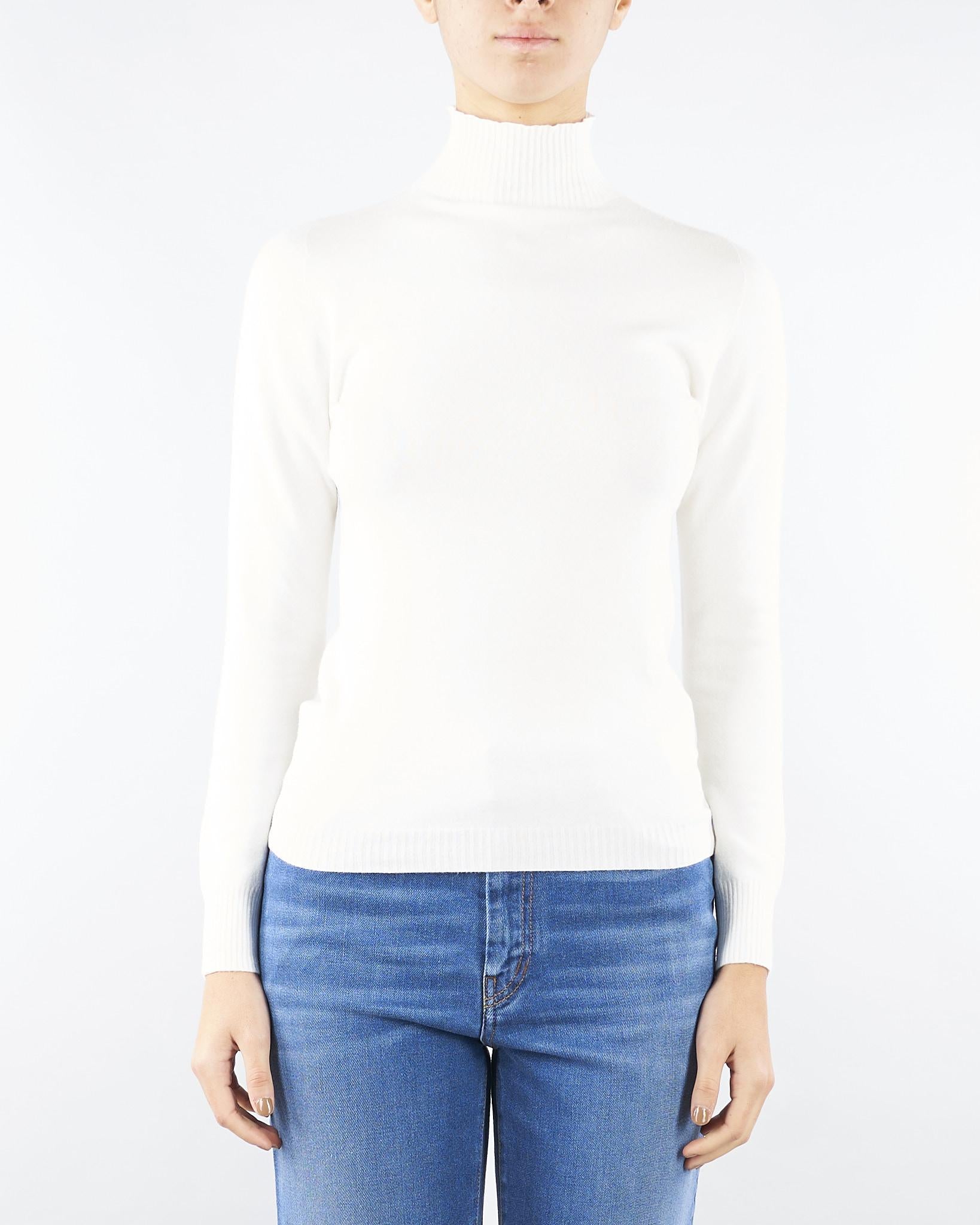 Maglia Dolcevita Panna in misto cashmere D47EM015EP2 MF333 ERMANNO BY ERMANNO SCERVINO 