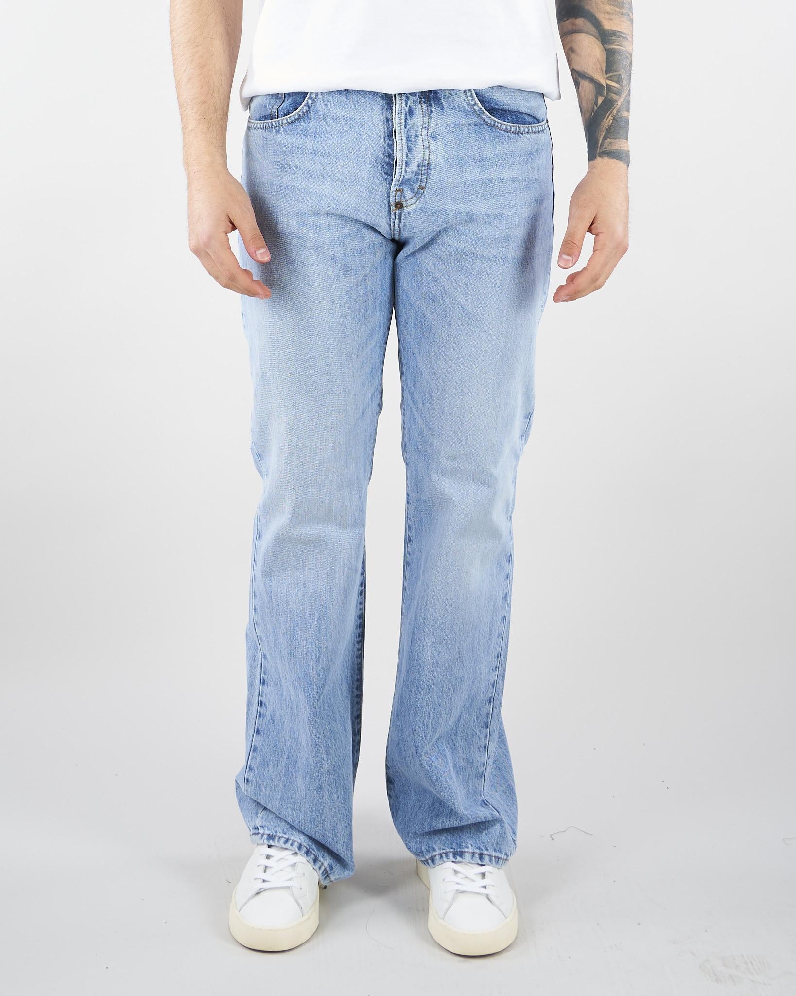 Jeans Flare in denim con fondo ampio FLAREL4/26 47 I'M BRIAN 