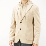 Giacca in pique con cappuccio staccabile Manuel Ritz