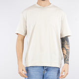T-shirt Sabbia in jersey lucido Relaxed fit