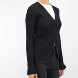 Giacca fitted in maglia con mix di punti Twinset