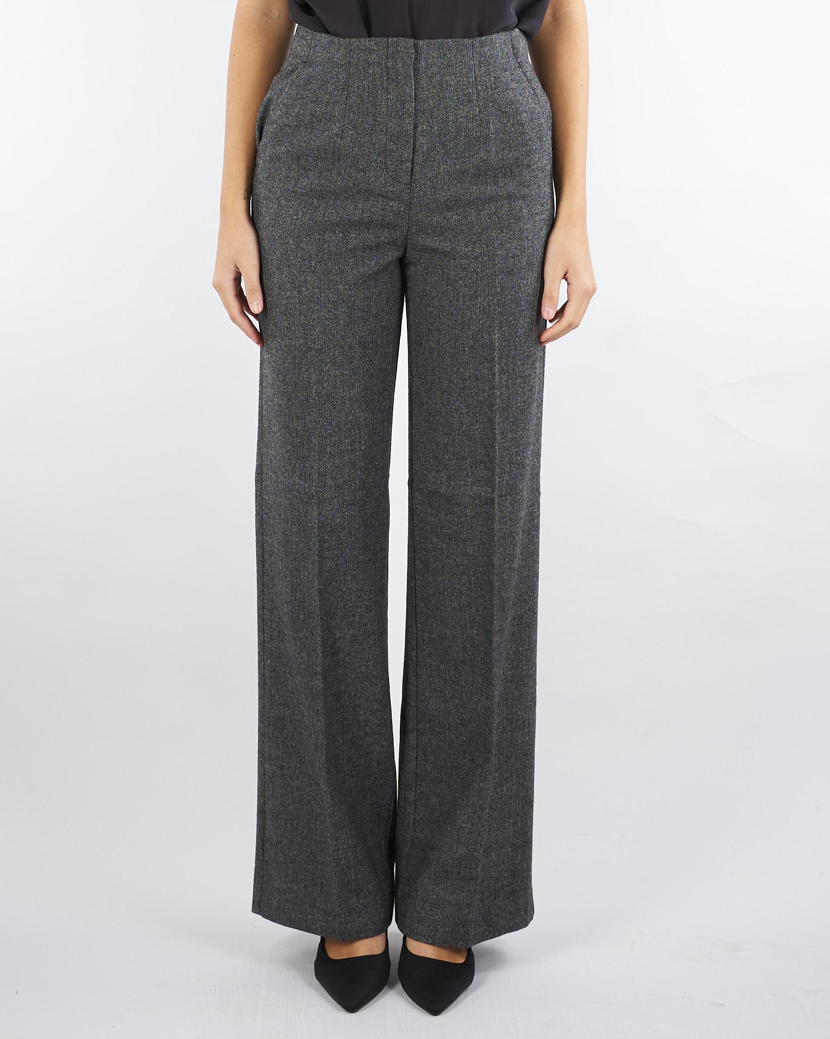 Pantalone Nero-Bianco con gamba larga Elien ELIEN 800 NENETTE 