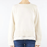 Maglia Panna con effetto camicia sotto RI5FP001 1041 ICONA 