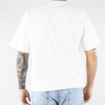 T-shirt Boxy Bianco con stampa HTEM321802 214 ACUPUNCTURE 