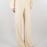 Pantalone Evere Crema wide leg EVER 690 NENETTE 