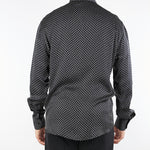 Camicia Nero in viscosa a fantasia CA3430 28 I'M BRIAN 