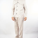 Overshirt Panna in tessuto tecnico L1HFW25260013 A039 LOW BRAND 