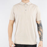 Polo Sabbia in misto cotone e seta