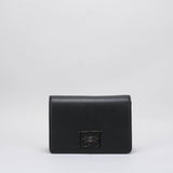 Borsa a tracolla con girello logo in metallo Elisabetta Franchi