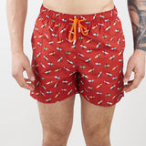 Costume boxer stampa surf Gallo