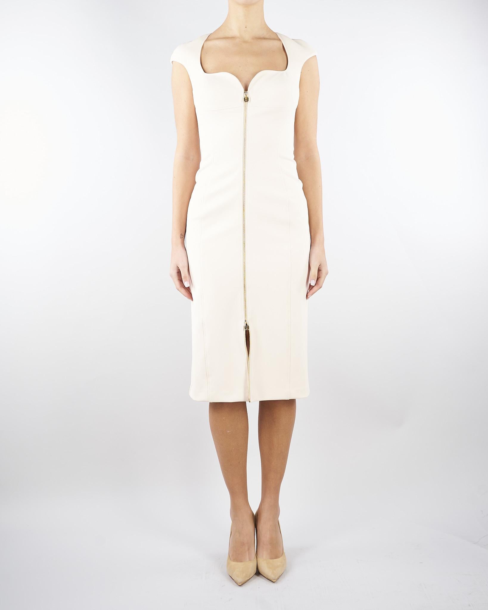 Abito Burro in doppio crêpe stretch AB90061E2 193 ELISABETTA FRANCHI 