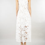 Abito Bianco in pizzo M6EAC4 111 MEIMEIJ 