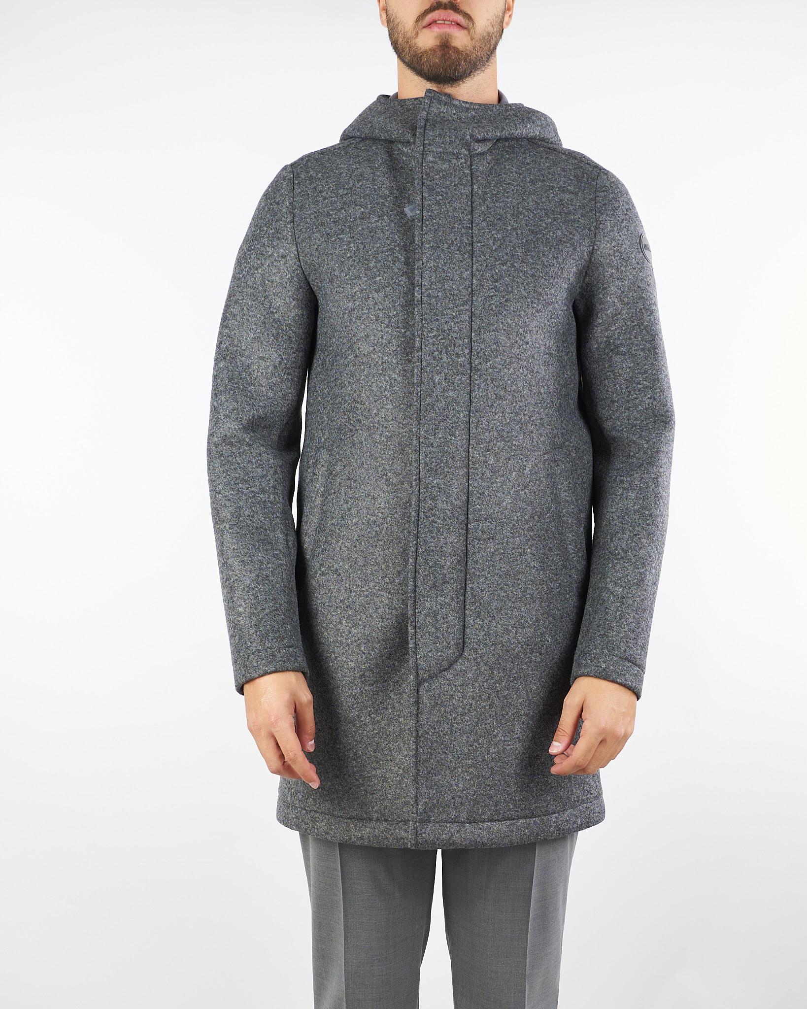 Cappotto Antracite con cappuccio e zip 1139R5ZO 378 COLMAR 