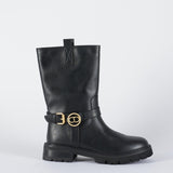 Stivaletti con cinturino e morsetto Oval T TCP192 6 TWIN SET 