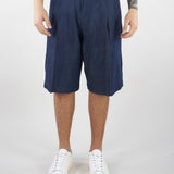 Bermuda Blu con pences effetto Denim BE3711 28 I'M BRIAN 