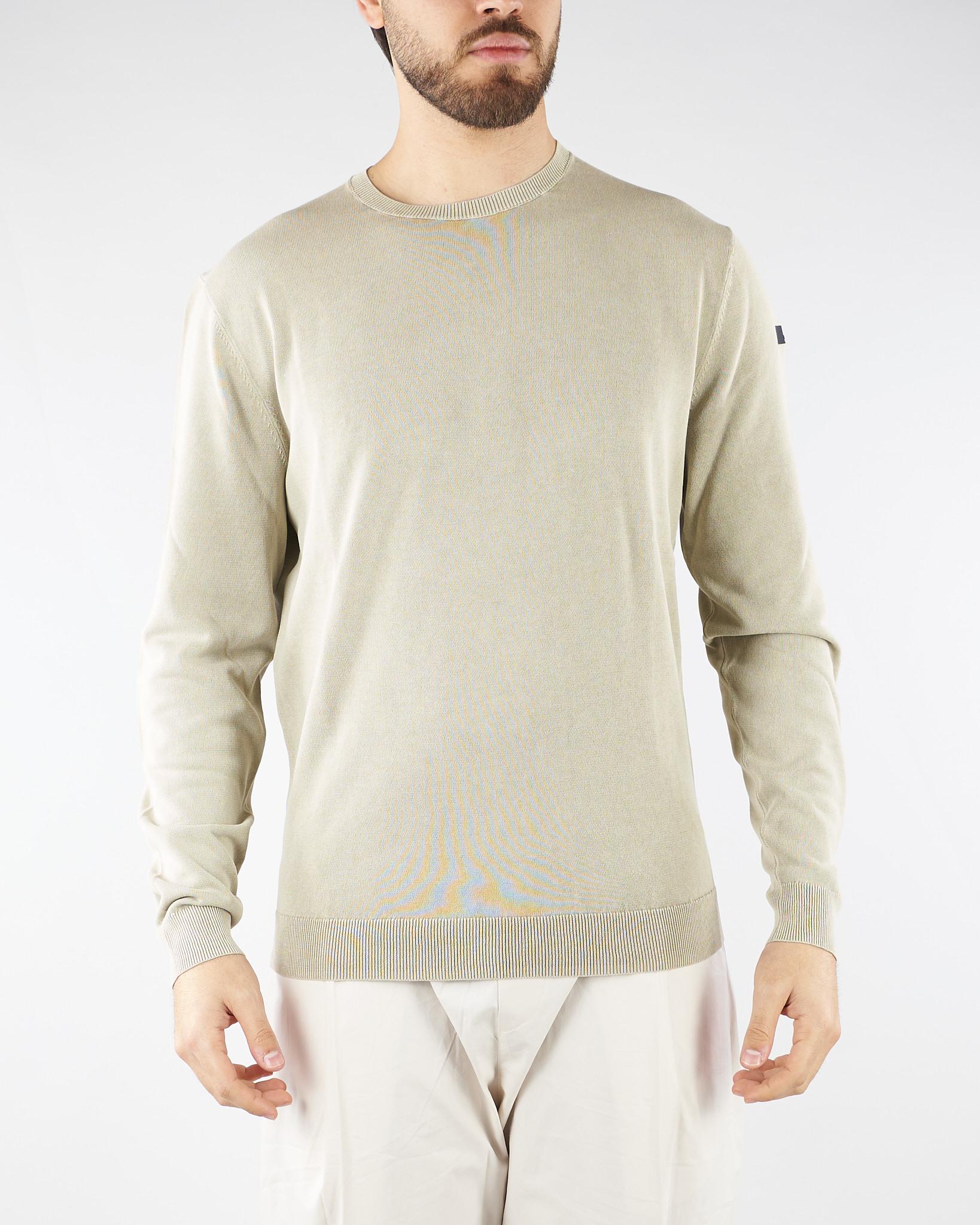 Maglia Sabbia Techno Wash Round 16 Knit 26103 85 RRD 