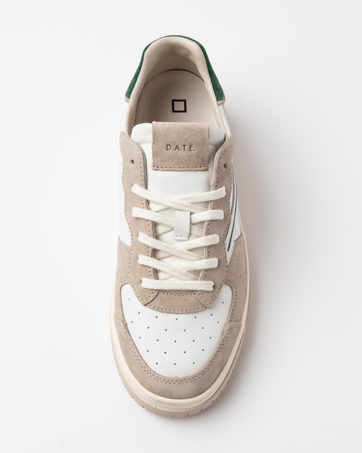 Sneakers Torneo Pure Calf White-Green M441TPCAWG WG DATE 