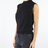 Top Nero in filato di viscosa stretch NAZIONE 14 MAX MARA WEEKEND 