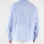 Camicia Blu-Bianco a righe in cotone CAU3DICI065 31 3DICI 