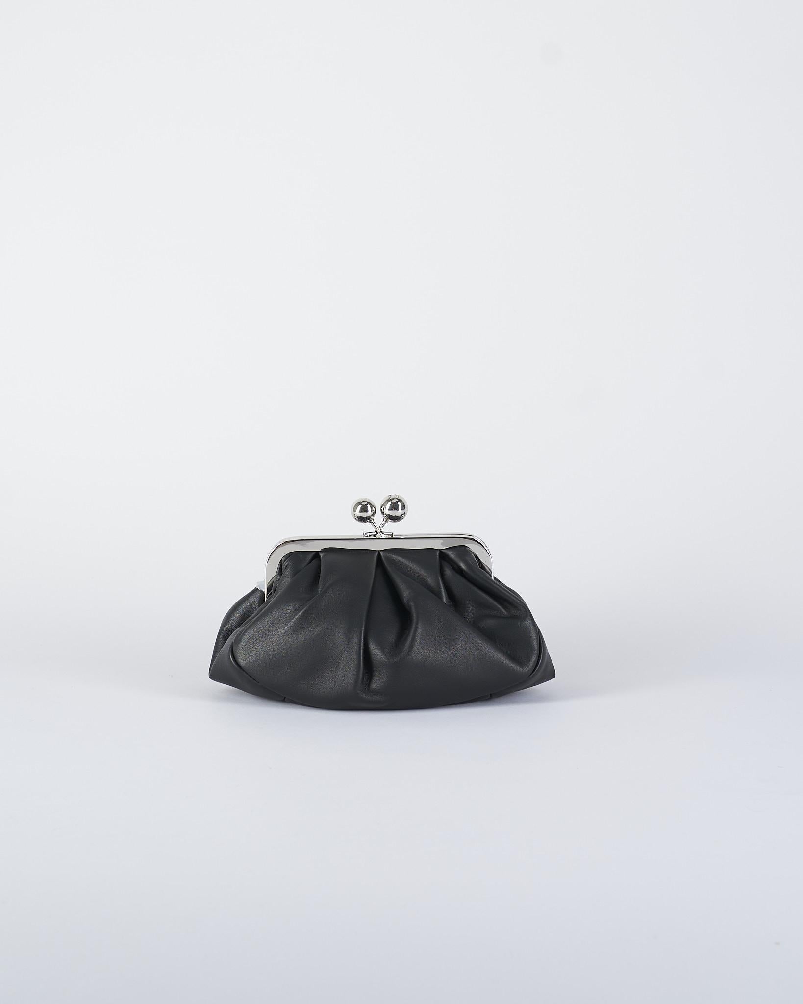 Borsa Nero Pasticcino Bag Small in montone PRATI 7 MAX MARA WEEKEND 