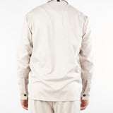Overshirt Panna in tessuto tecnico L1HFW25260013 A039 LOW BRAND 